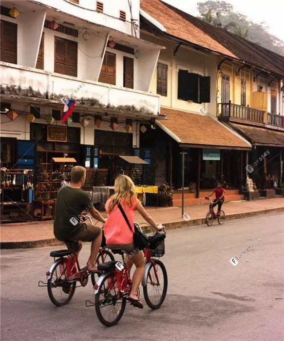 老挝琅勃拉邦攀喜风筝山酒店