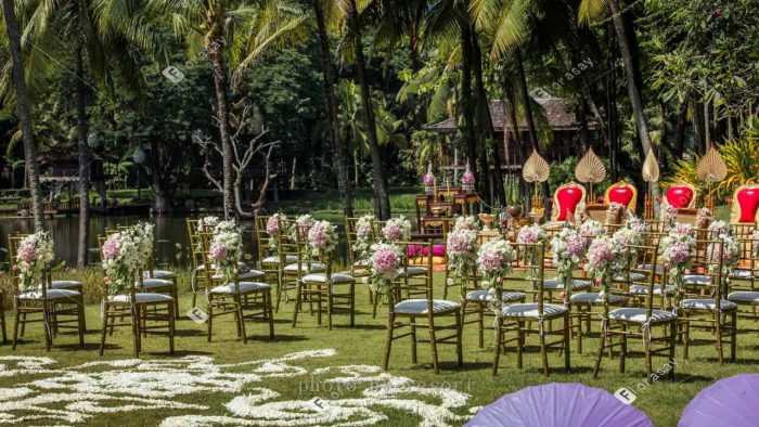 泰国清迈四季酒店，性价比传统泰式兰纳婚礼套餐