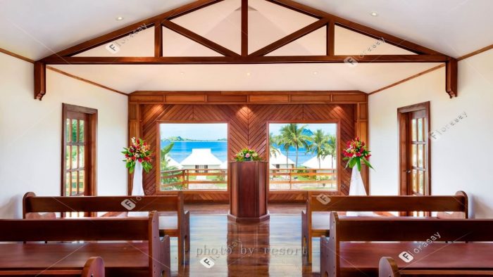 斐济海外婚礼，最方便抵达的外岛托阔里奇喜来登Fiji Sheraton Resort Tokoriki Island海岛婚礼套餐