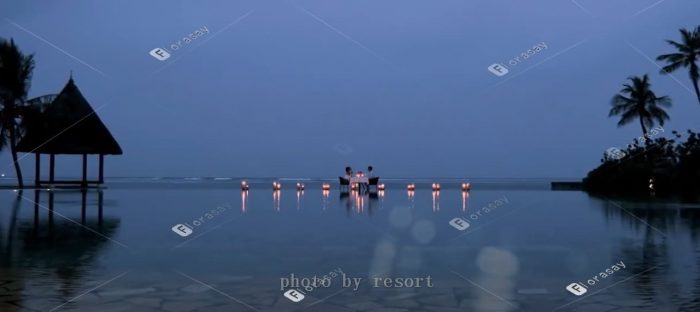 马尔代夫海岛婚礼，小四季库达浪漫婚礼套餐