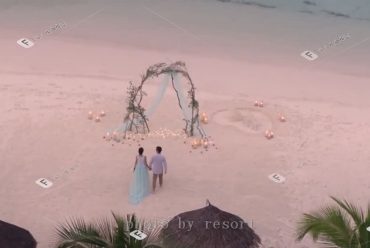 唯美浪漫马尔代夫海岛婚礼，小四季库达浪漫海外婚礼套餐