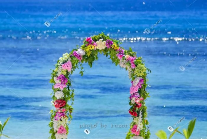 超高性价比的斐济婚礼，沙滩或教堂海岛婚礼套餐