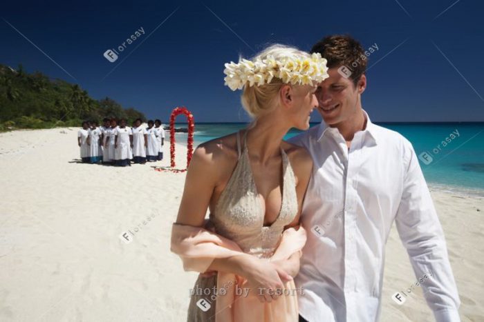 斐济海外婚礼，亚萨瓦酒店海岛婚礼套餐