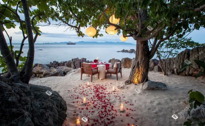 泰国苏梅海岛婚礼，四季酒店浪漫婚礼套餐