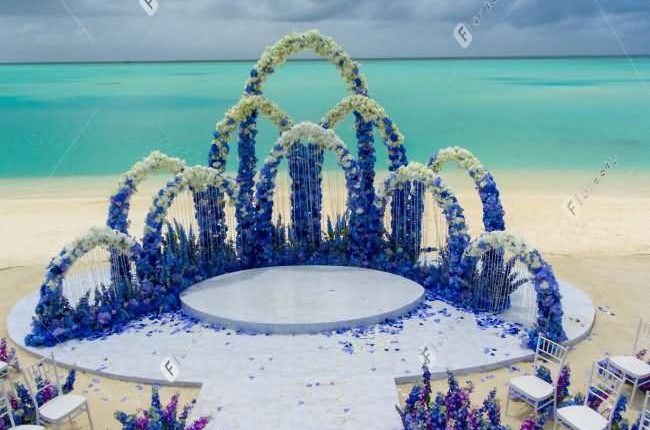印度洋的珍珠项链马尔代夫婚礼 经典海外婚礼套餐