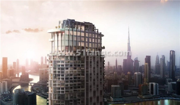 阿联酋迪拜SLS奢华酒店公寓海外房产，尽享现代奢华娱乐体验