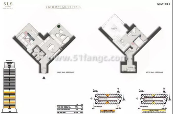 阿联酋迪拜SLS奢华酒店公寓海外房产，尽享现代奢华娱乐体验