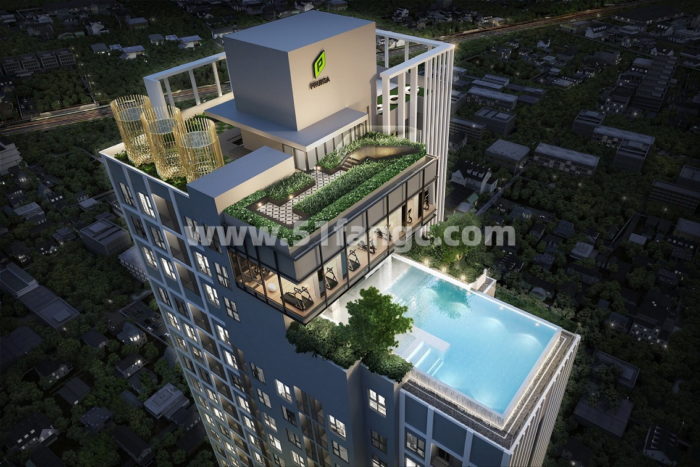 泰国普夏曼谷新城公寓海外房产，与交通枢纽中心为邻
