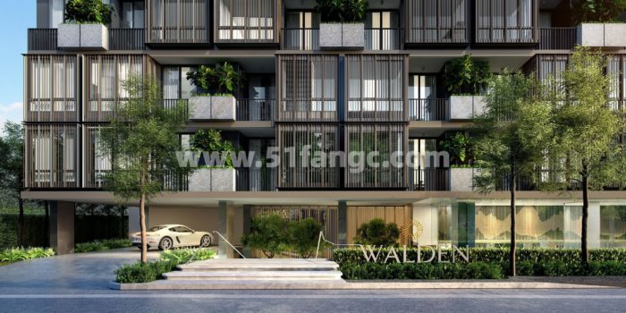 泰国曼谷Walden Sukhumvit 39公寓海外房产，日韩富人区高性价比高端公寓