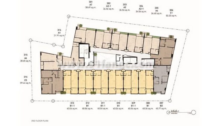 泰国曼谷Walden Sukhumvit 39公寓海外房产，日韩富人区高性价比高端公寓